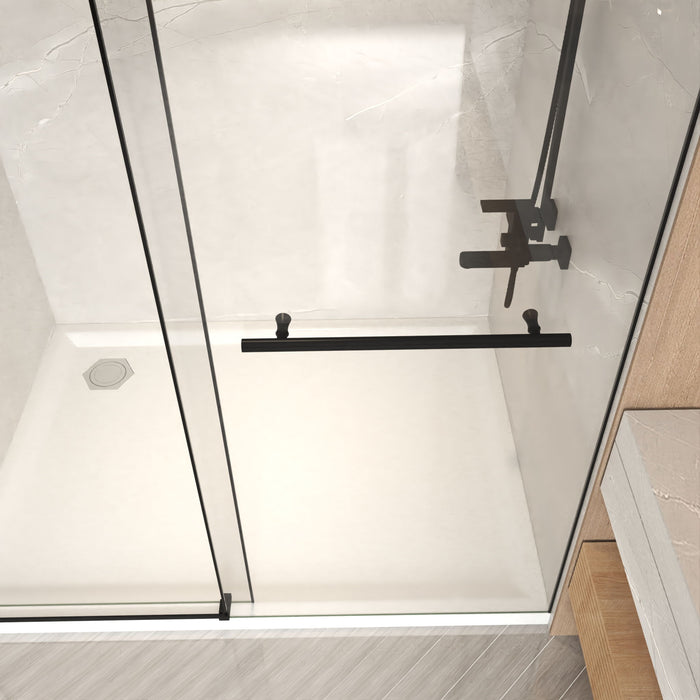 Frameless Sliding Bathtub Door With Frame