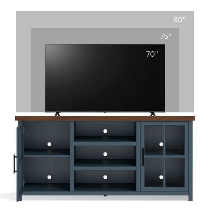 TV Stand Console & Cable Management