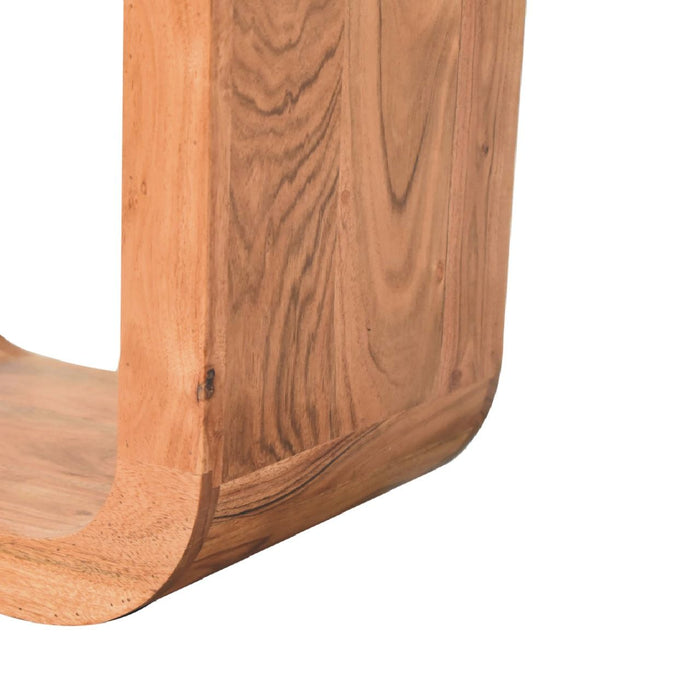 Darcy - Round Nightstand - Brown