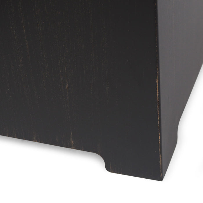 Modern Tank Holder Side Table With Powder Coated Frame