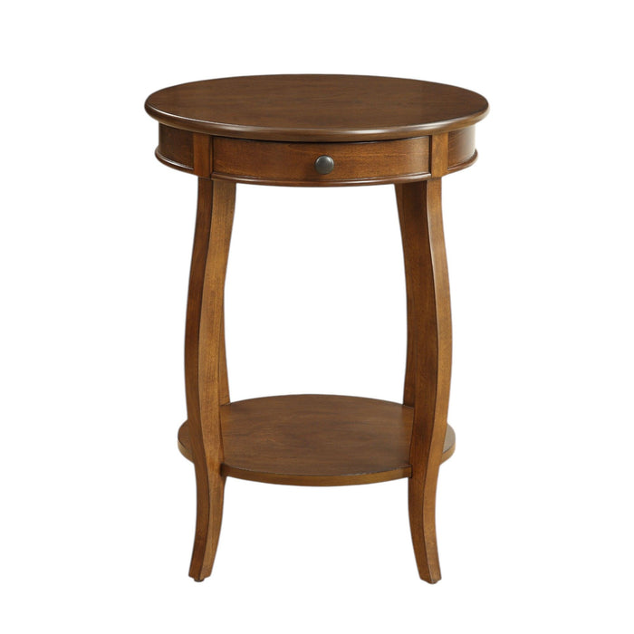 Alysa - Walnut Accent Table - Walnut