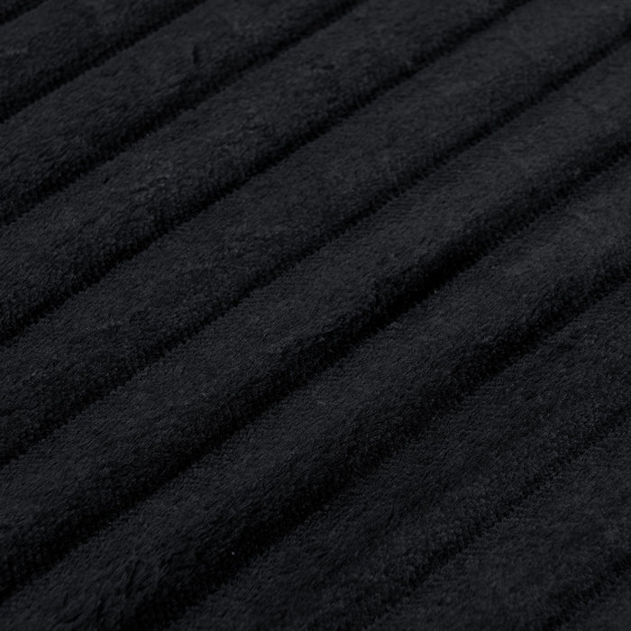 Modern Minimalist L Shape Modular Sectional Sofa, Corduroy Couch