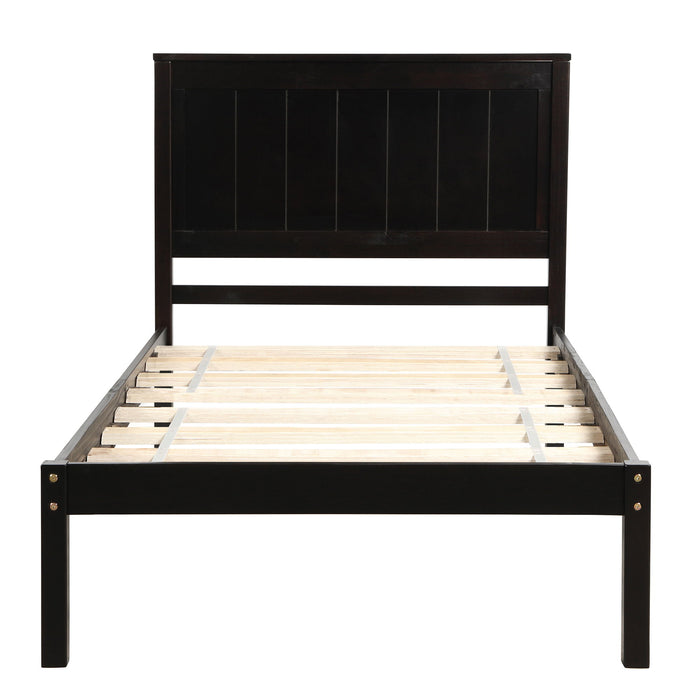 Platform Bed Frame With Headboard