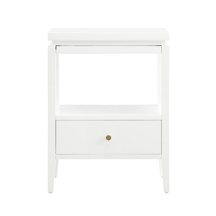 Olana -1 Drawer Nightstand With Floating Top Design