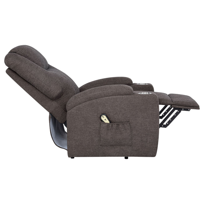 Power Lift Massage Recliner With Heat And Remote Control