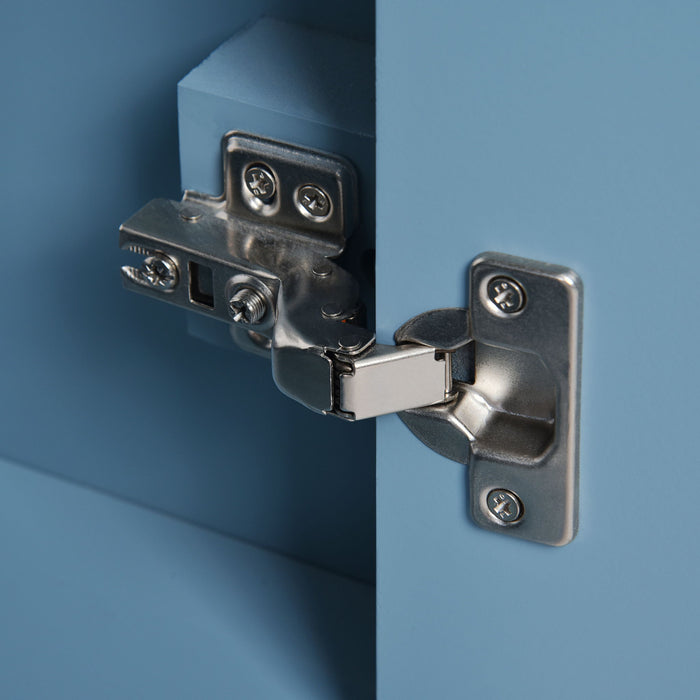 Ceramic Sink Combo, Freestanding Vanity Set With 3 Drawers & Soft Closing Doors