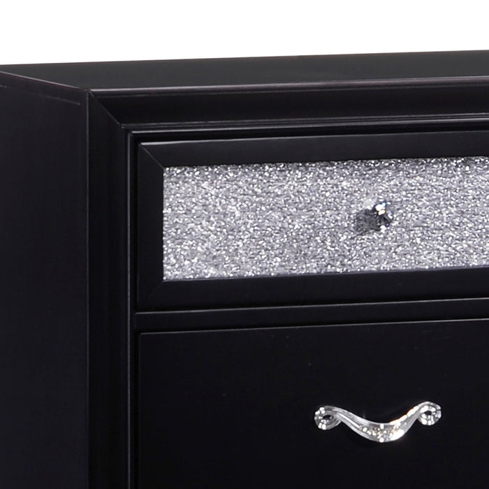 Wilton - 2 Drawer Nightstand - Black