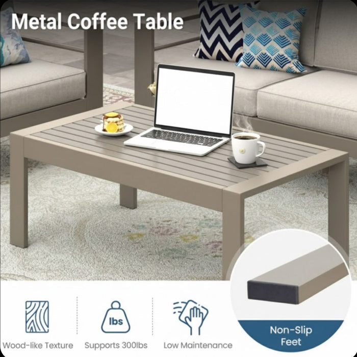 Outdoor Patio Set All-Weather & Thick Cushions