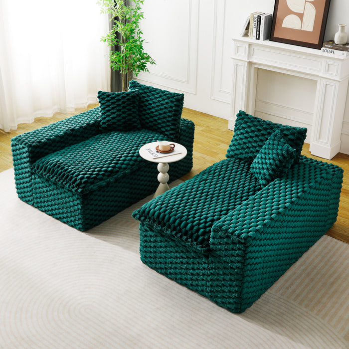 Multifunctional Sofa, Side-By-Side Or Facing Each Other