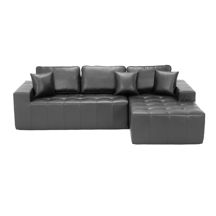 L - Shaped Corner Chaise Sofa Bed