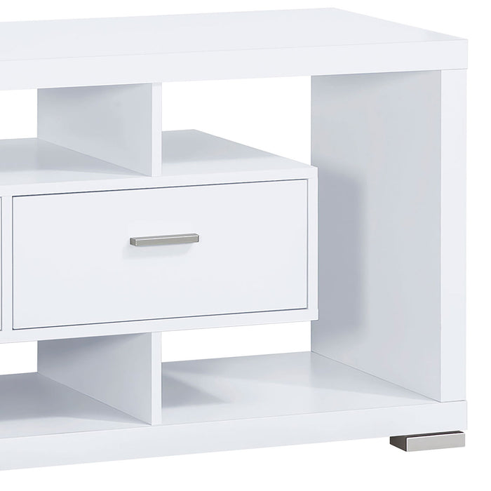 Ozawa - 2 Drawer TV Stand - White