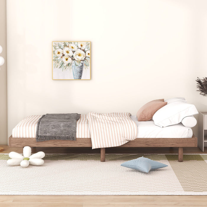 Modern Floating Platform Bed Frame