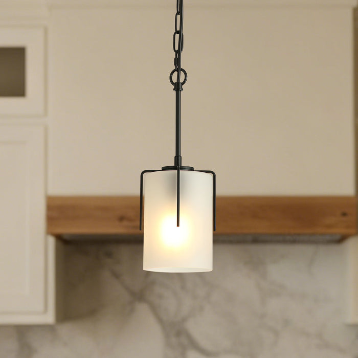 Adjustable Cylindrical Pendant Light