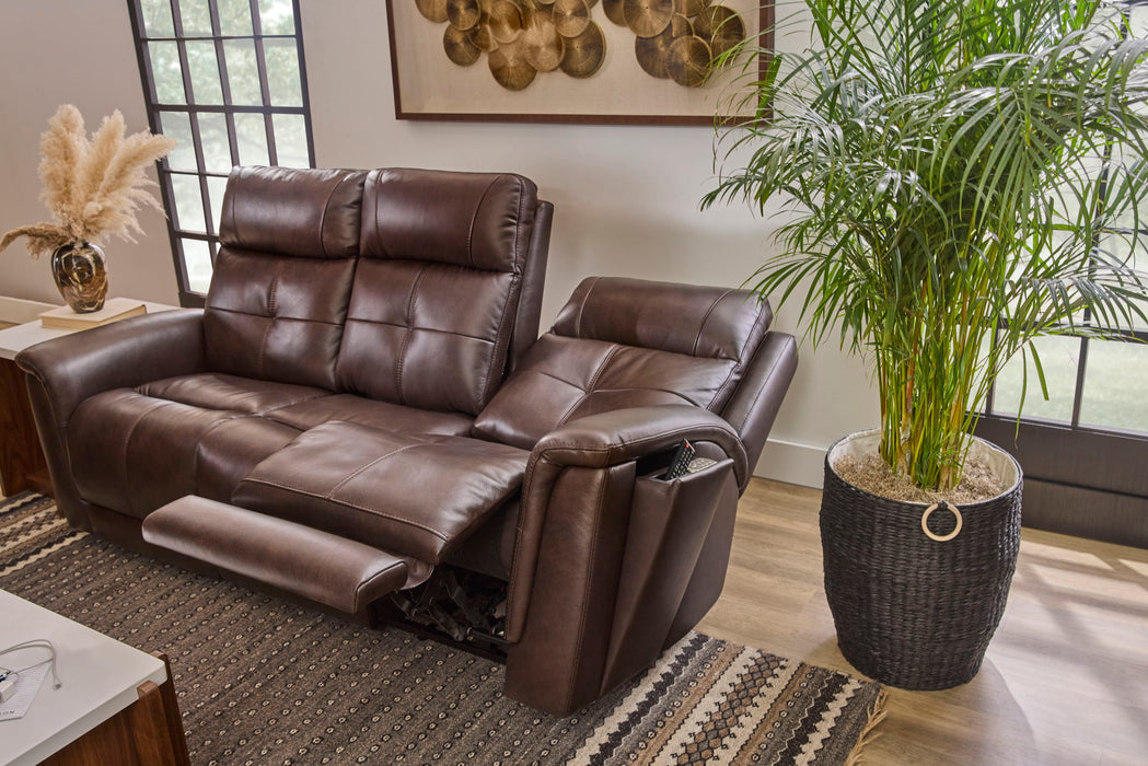 Ranger - Power Reclining Sofa With Console, Power Headrest, Lumbar, Heat & Massage