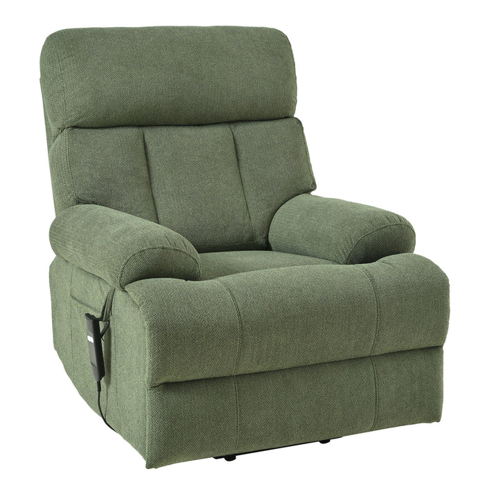 Oversized Power Lift Recliner Chai With Remote Control, Side Pocket, Spacious Seat