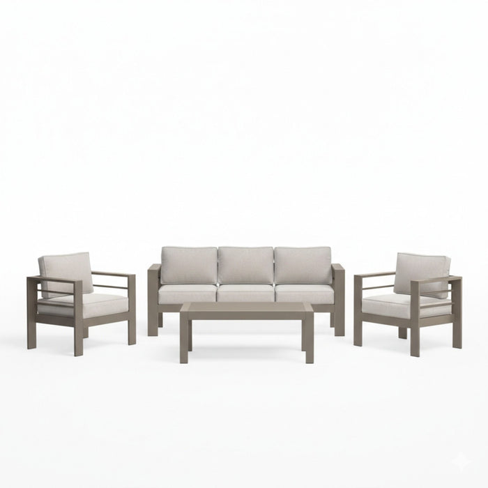 Outdoor Patio Set All-Weather & Thick Cushions