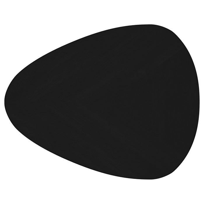 Xander - Triangular Table With Rounded Edges