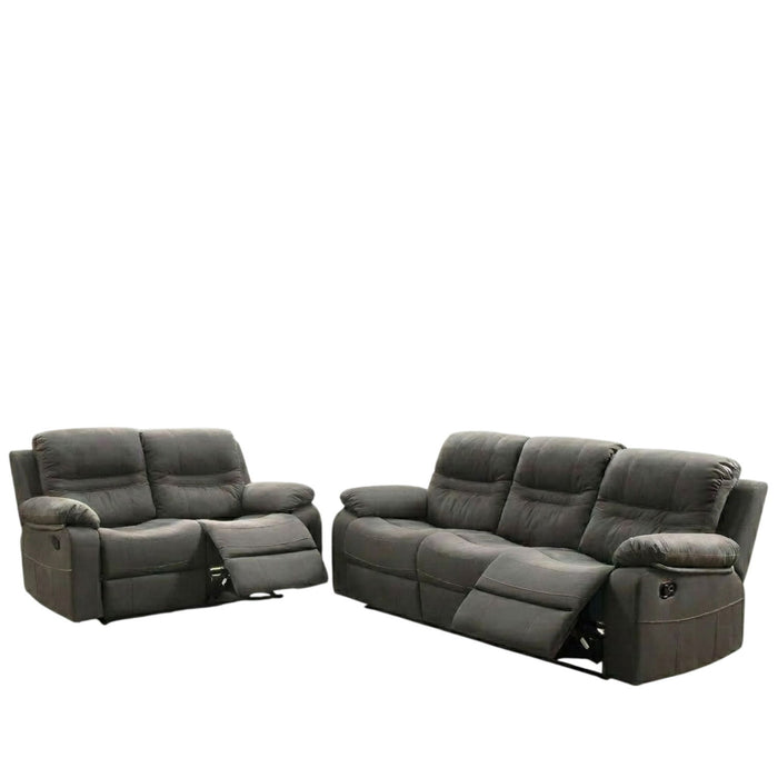 Modern Style Living Room Set With Pillow Arms