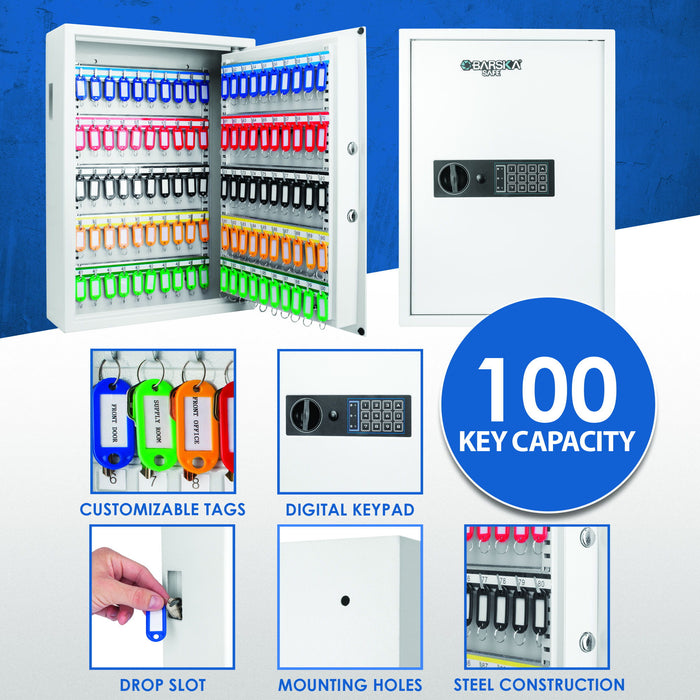 Key Cabinet Digital Keypad Wall Safe