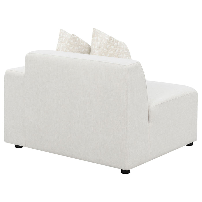 Marlowe - 7 Piece Tight Seat Modular Sectional - Ivory White
