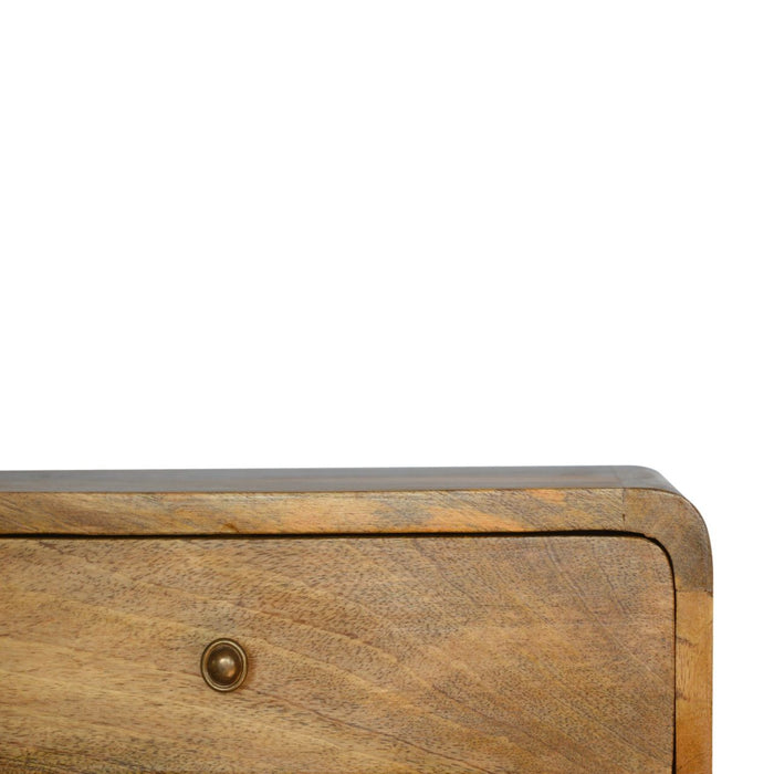 Curve Upper Slot Floating Nightstand