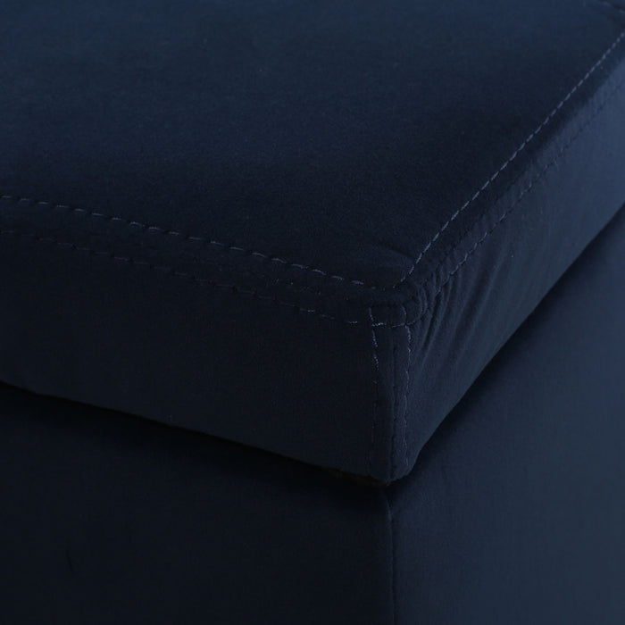Upholstered Storage Ottoman Bench