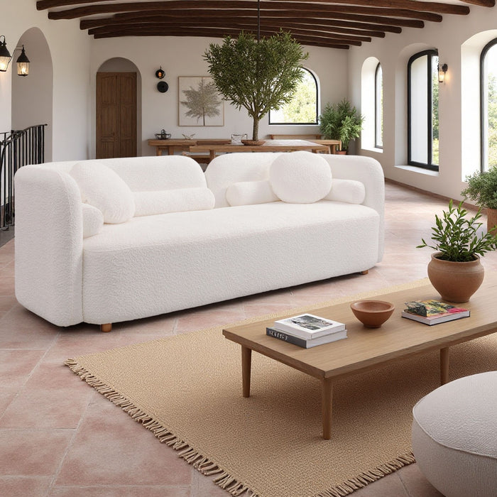 Luxury Modern Couch, 3 Seater Sofa For Living Room