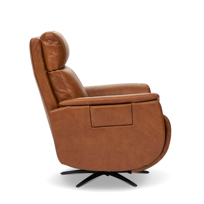 Cove - Power Swivel Recliner With Power Headrest, Lumbar, Heat, & Massage
