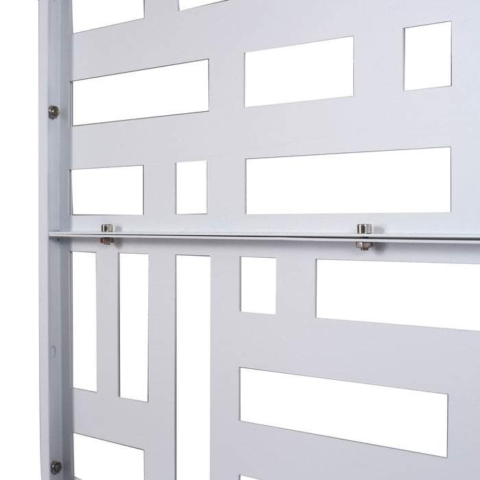 Decorative Freestanding Metal Privacy Screen For Indoor & Outdoor Use