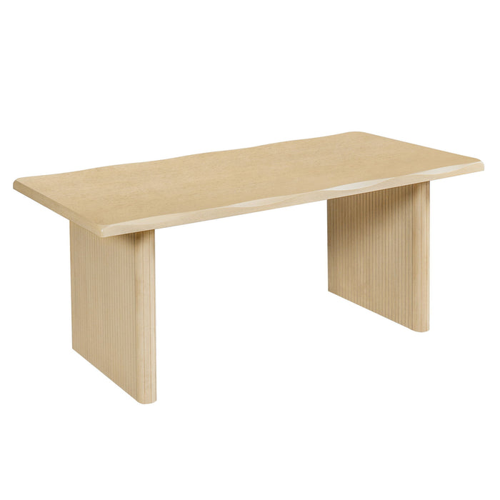 Rectangular Indoor Dining Table - Natural