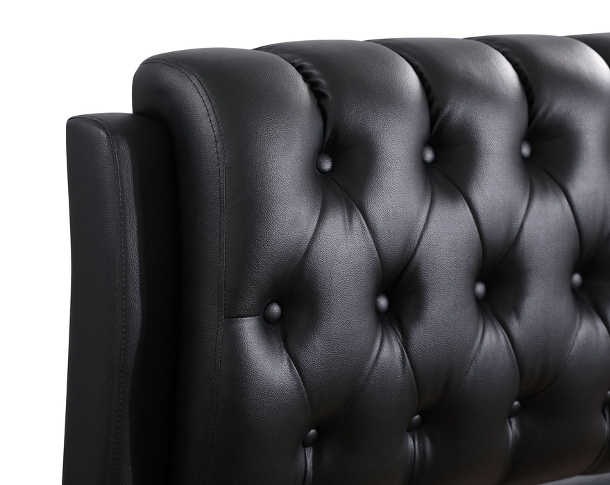 Tufted Upholstered Bed