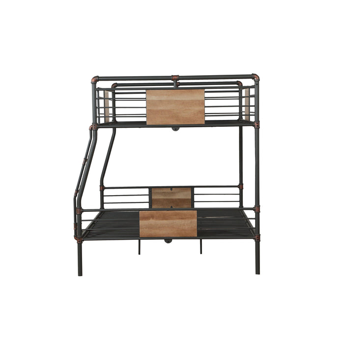 Brantley - Full Long / Queen Bunk Bed - Black