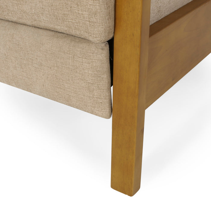 Contemporary Manual Club Recliner