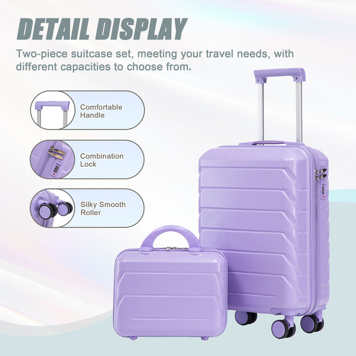 Spinner Luggage Set & Combination Lock