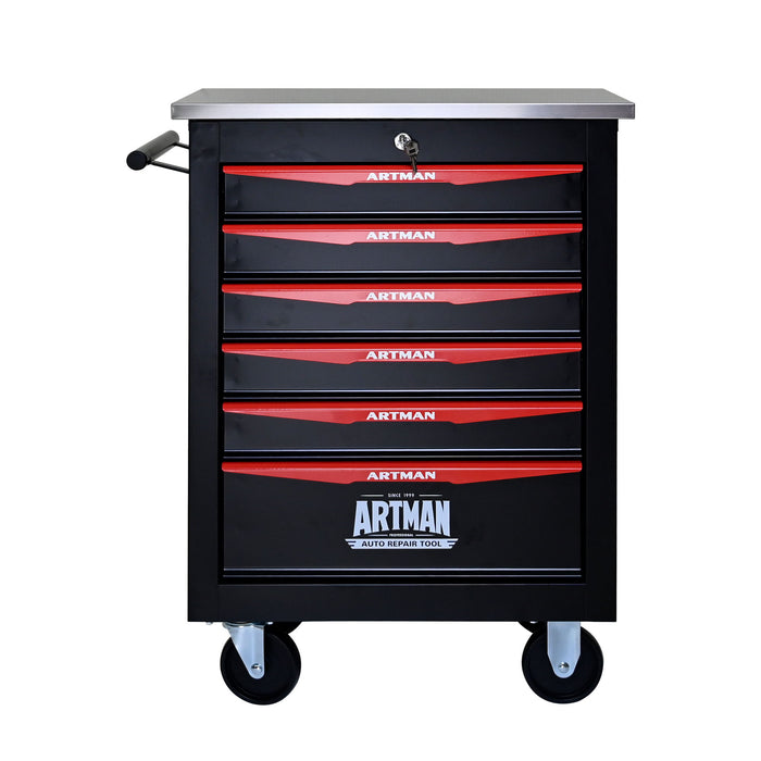Drawer Multifunctional Tool Cart With Wheels For Garage