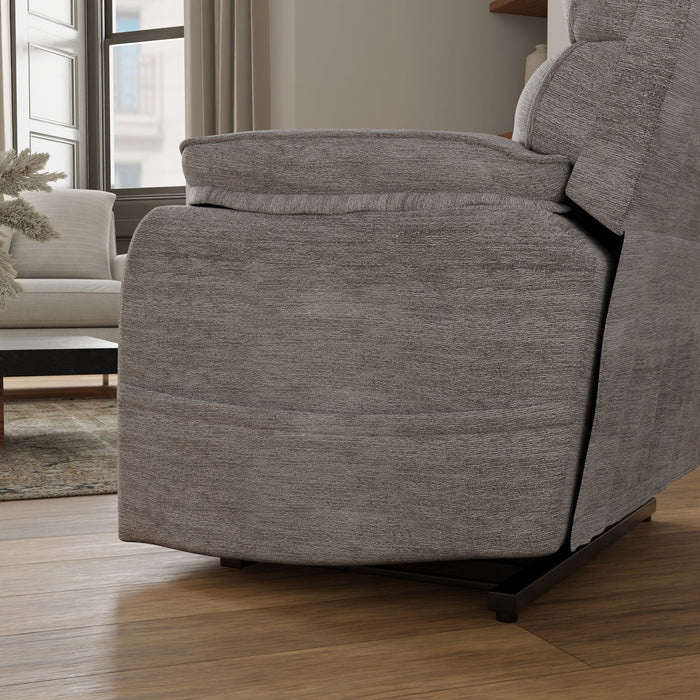 Lucie - Fabric Power Lift Chair - Gray
