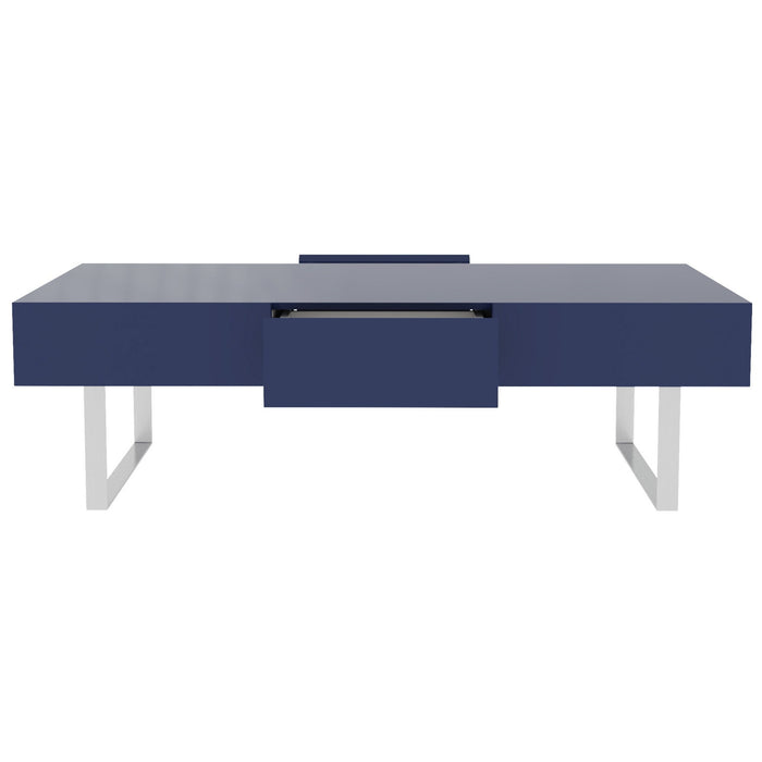 Rectangular Coffee Table With Hidden Storage
