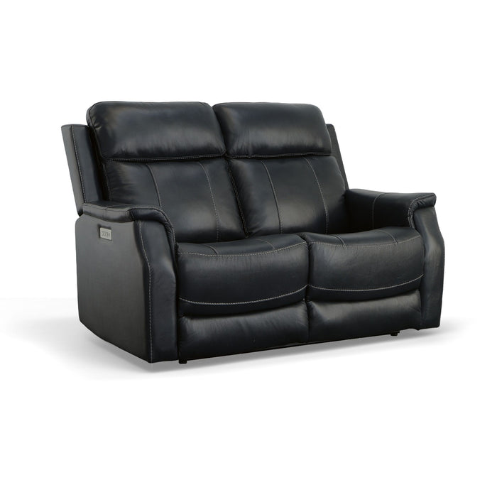 Easton - Power Reclining Loveseat With Power Headrests & Lumbar - Ocean