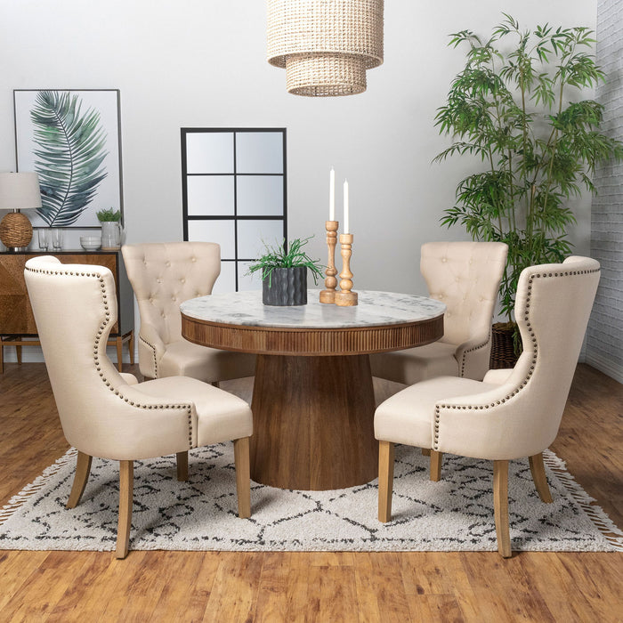 Feast - Round Dining Table - Natural