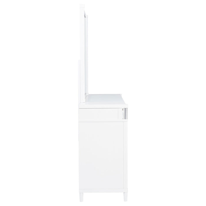 Robinson - 8 Drawer Dresser With Mirror - White