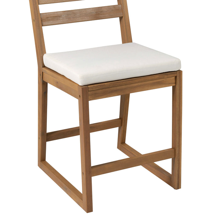 Patio Bar Set With Ergonomic Chairs