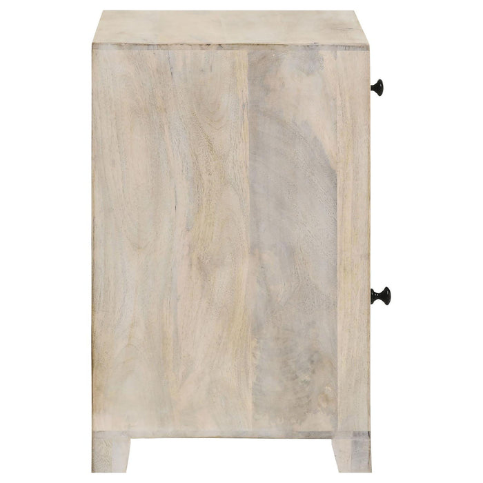 1 Door Accent Cabinet With Drawer - Beige