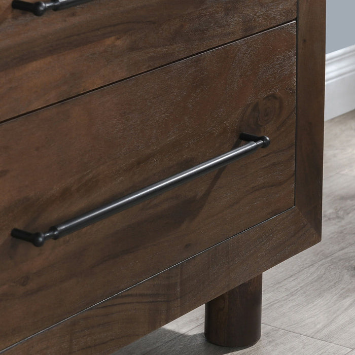 Jaxon - 9 Drawer Dresser - Harvest Brown