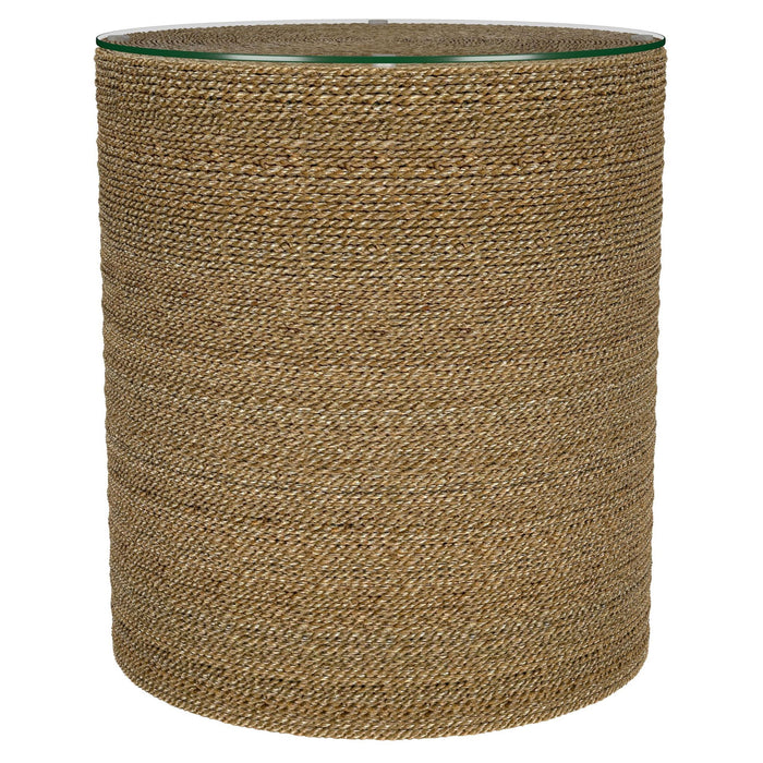 Burma - Round Side Table - Light Brown