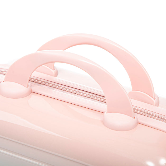 Luggage Set 14" / 20" With Combination Lock And Cosmetic Case