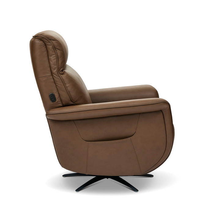 Haven - Power Swivel Recliner With Power Headrest, Lumbar, Heat, Massage & Ventilation