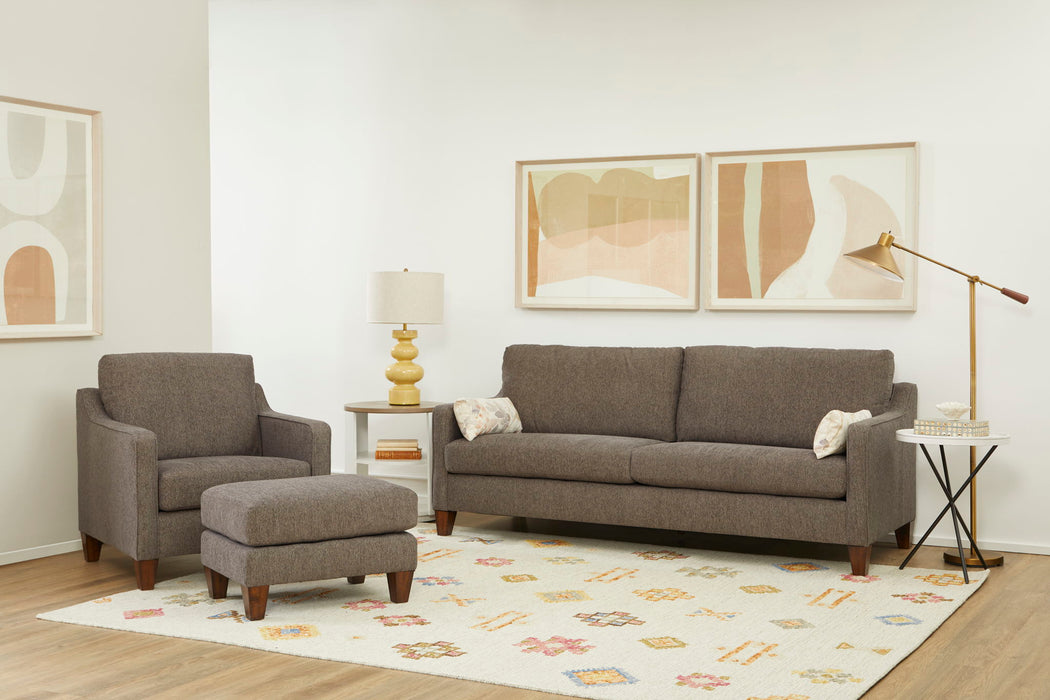 Drew - Fabric Ottoman