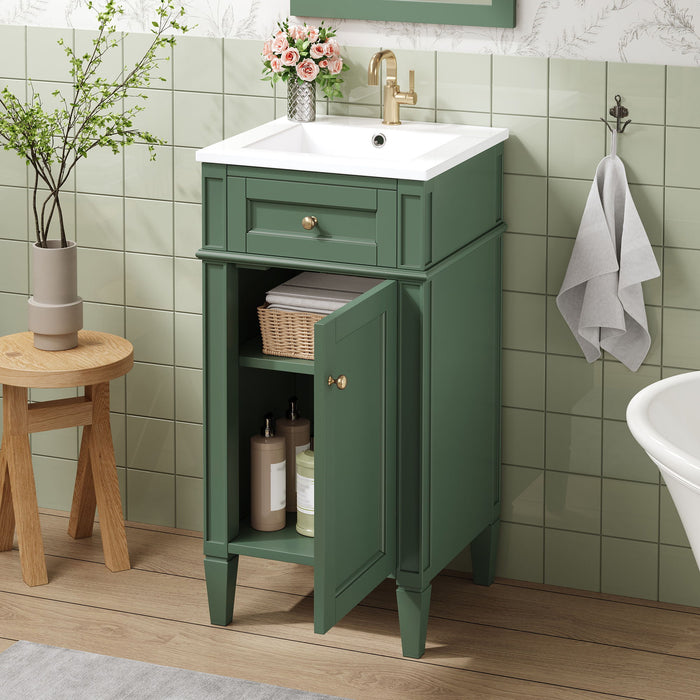 French Style Bathroom Vanity With Sink