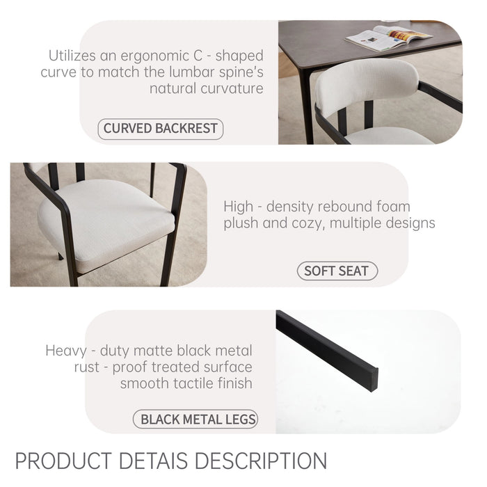 Dining Arm Chairs (Set of 2)