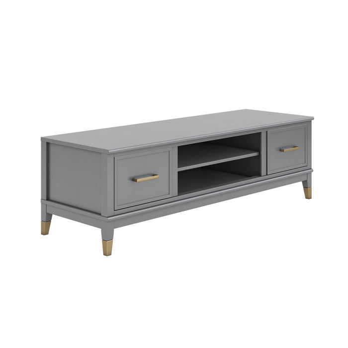 Westerleigh - TV Stand - Dark Gray